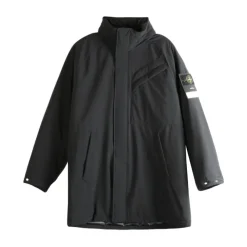 Frakker<Stone Island e Frakker med PrimaLoft® Teknologi Sort