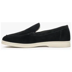 Loafers^Estro e Genuine Velour Loafers Sort