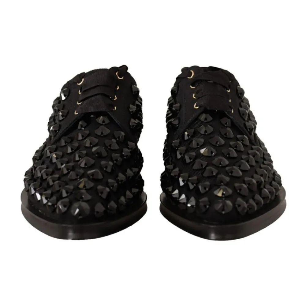 Snøresko^Dolce & Gabbana e Juvelbesatte Snøresko Sort