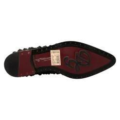 Snøresko^Dolce & Gabbana e Juvelbesatte Snøresko Sort