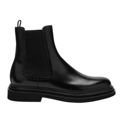 Chelsea Boots<Dolce & Gabbana e Lave Støvler STIVALE BASSO Sort