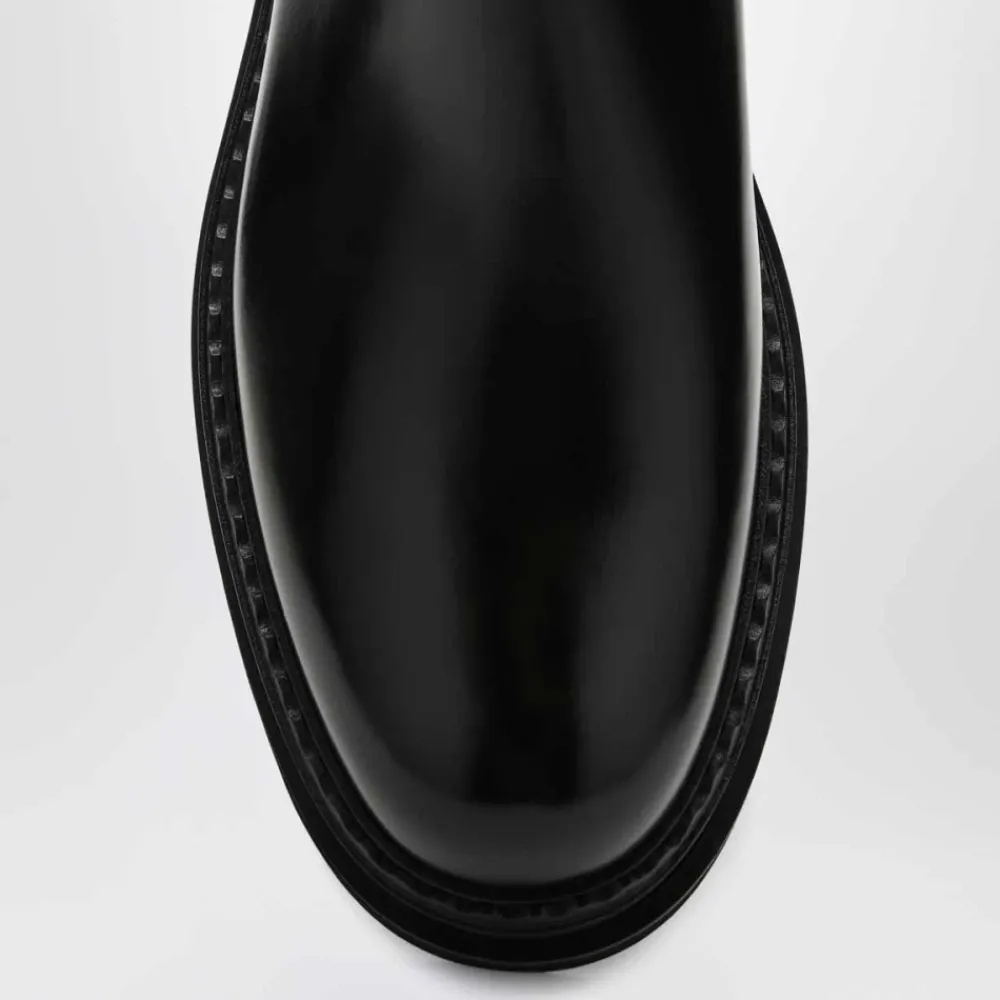 Chelsea Boots<Dolce & Gabbana e Lave Støvler STIVALE BASSO Sort