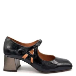 Pumps|Stiletter^Chie Mihara e Læder Mary Jane Sko Sort