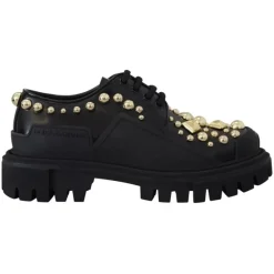 Snøresko^Dolce & Gabbana e Læder Trekking Derby Sko Sort