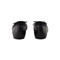 Ballerina Sko^Alexander McQueen e læderflade Sort