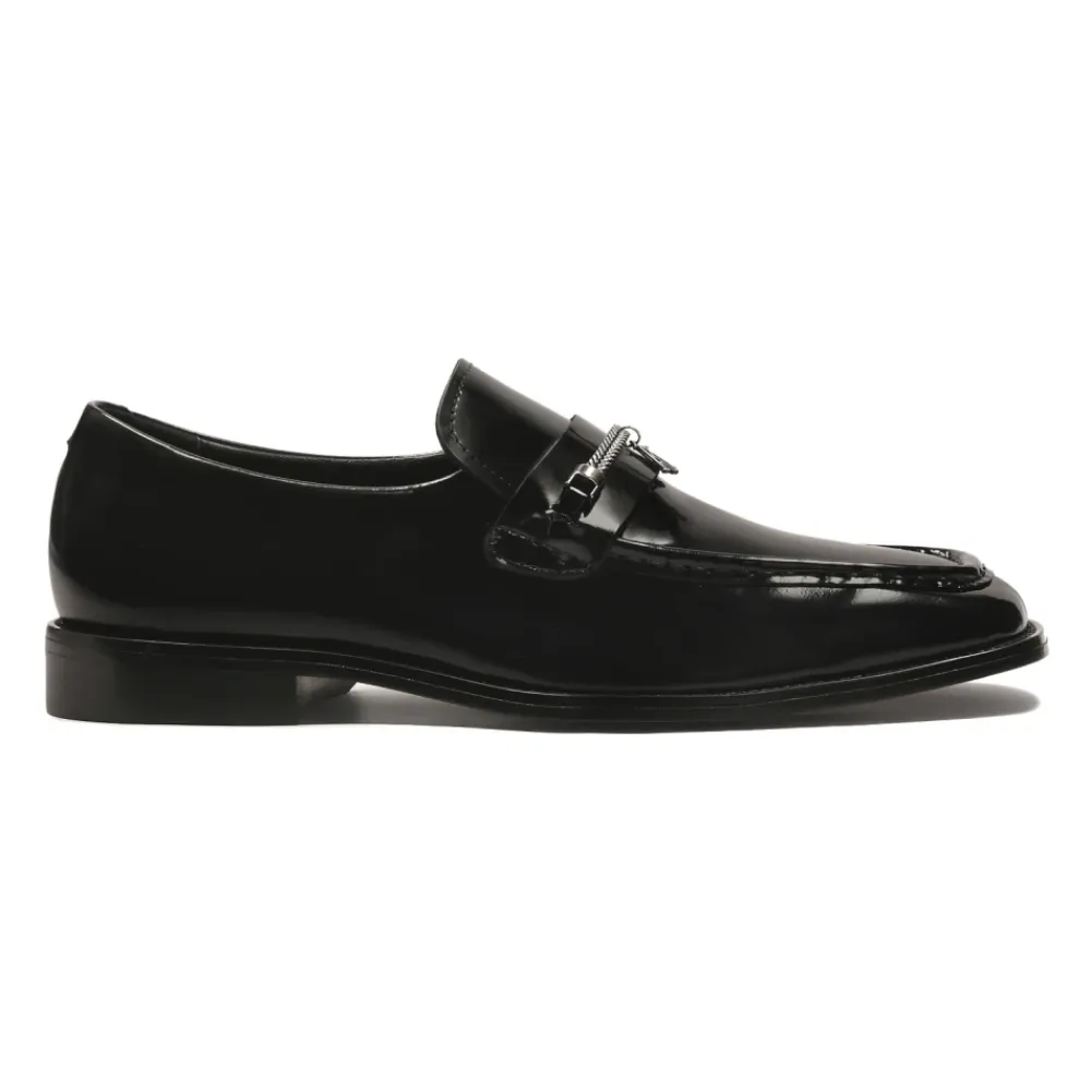 Loafers<Kazar Studio e loafers med smykkeudsmykning Sort