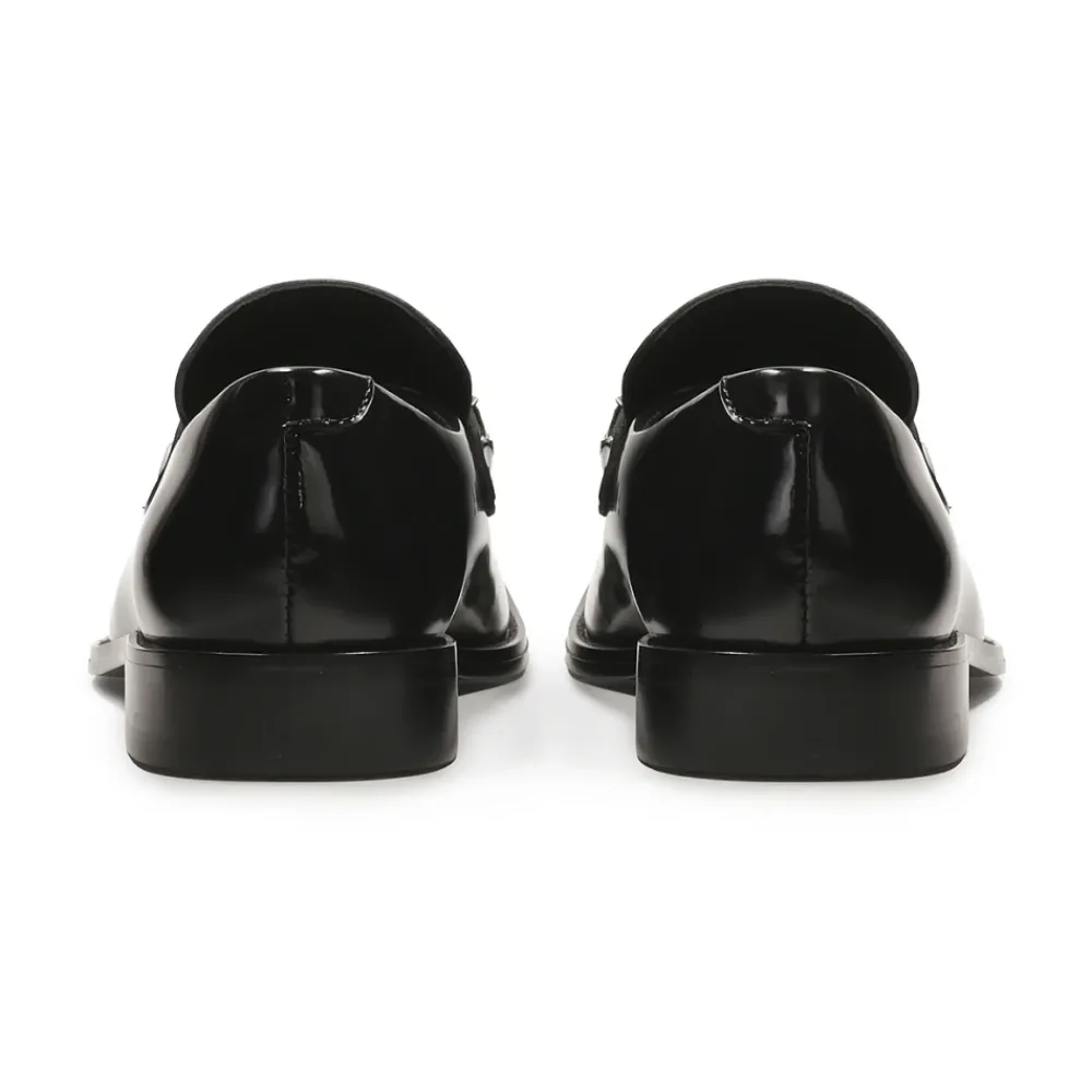 Loafers<Kazar Studio e loafers med smykkeudsmykning Sort