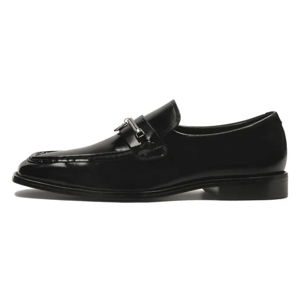 Loafers<Kazar Studio e loafers med smykkeudsmykning Sort