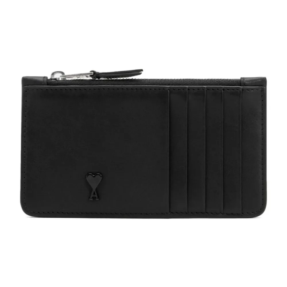 Punge & Kortholder^Ami Paris e Punge til Stilfuldt Look Sort