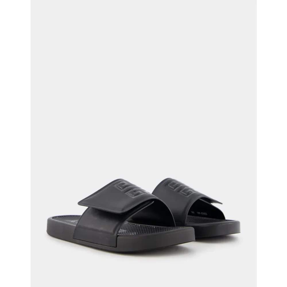 Sandaler<Givenchy e Slide Sandaler Moderne Stil Sort