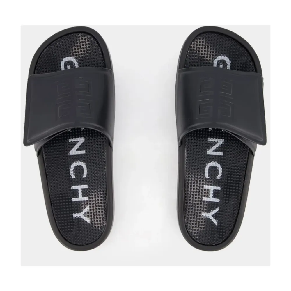 Sandaler<Givenchy e Slide Sandaler Moderne Stil Sort