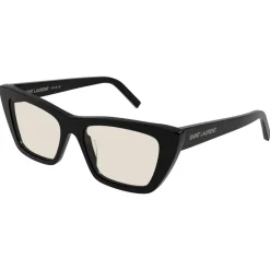 Solbriller^Saint Laurent /Lys Gul Solbriller SL 276 MICA Sort