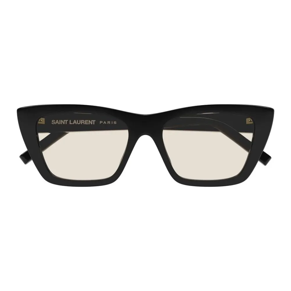 Solbriller^Saint Laurent /Lys Gul Solbriller SL 276 MICA Sort