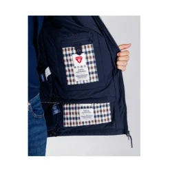 Frakker<Aquascutum SP 3-Way Parka Blå