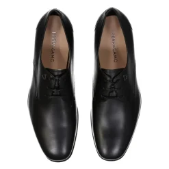 Business Sko<Ferragamo Spencer Leather Derby Shoes Sort