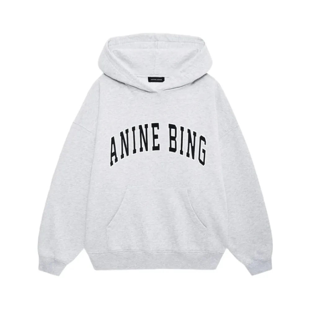 Striktrøjer & Sweatere^Anine Bing Spencer Sweatshirt Grå