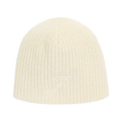 Huer & Kasketter^Jacquemus Spiral Bonnet Off White Uld Brun