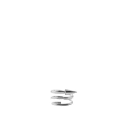Smykker^SUNNEI Spiral Ear Ring Grå