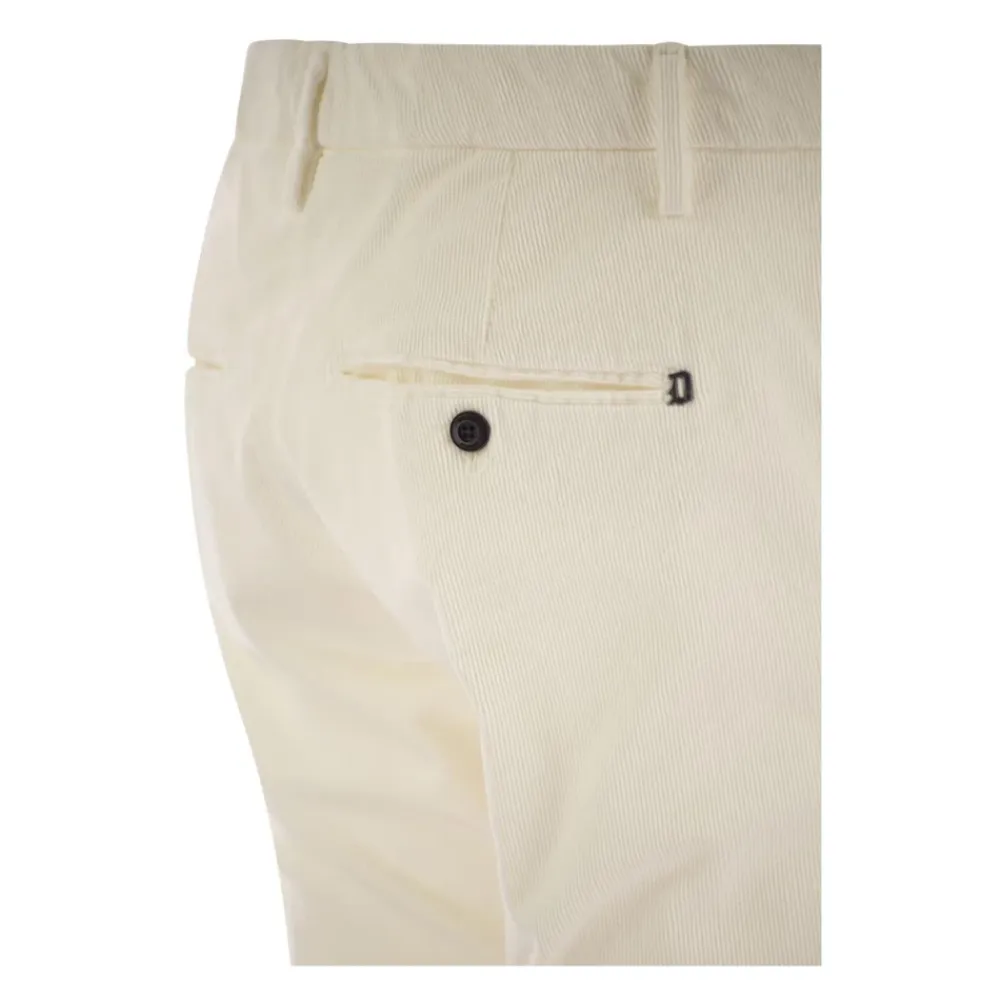 Bukser<Dondup Spiritissimo Regular-fit Corduroy Bukser Beige