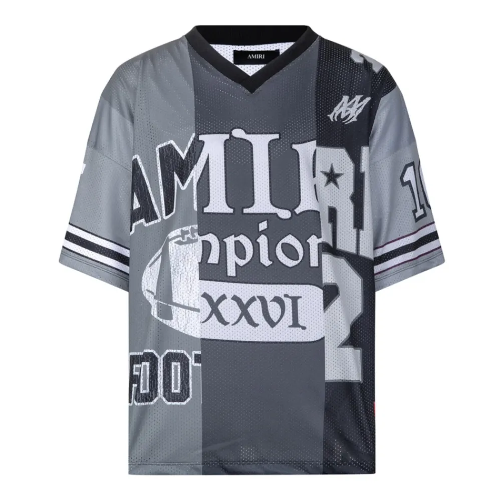 T-Shirts & Toppe<Amiri Spliced Oversized T-Shirt Multifarvet
