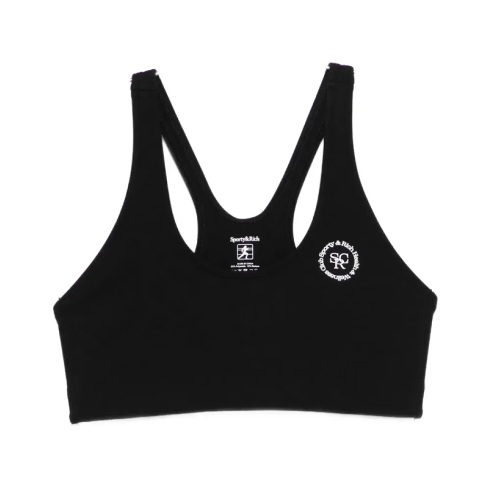 T-Shirts & Toppe<Sporty & Rich Sport BH Sort