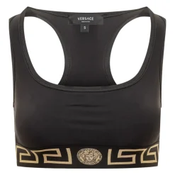 T-Shirts & Toppe^Versace Sport BH Top til Aktive Kvinder Sort