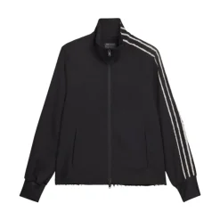 Træningsjakker^Y-3 Sport Uniform Raw Cut 3 Stripes Track Top Sort