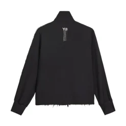 Træningsjakker^Y-3 Sport Uniform Raw Cut 3 Stripes Track Top Sort