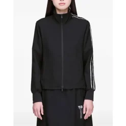 Træningsjakker^Y-3 Sport Uniform Raw Cut 3 Stripes Track Top Sort