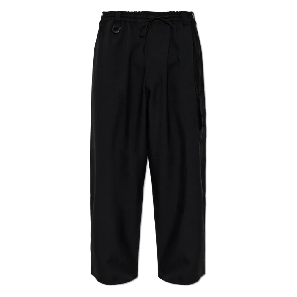 Bukser<Y-3 Sport Uniform Straight Pants Sort