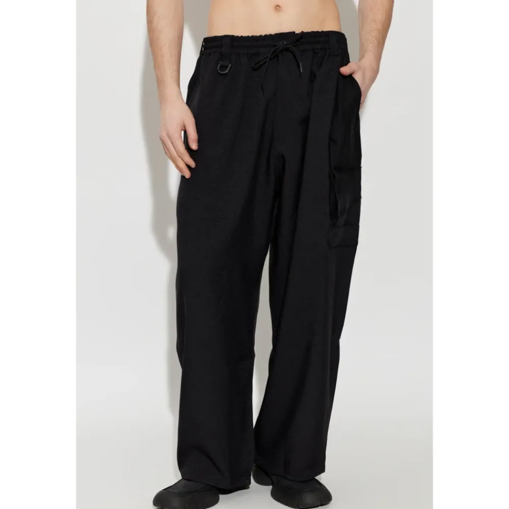Bukser<Y-3 Sport Uniform Straight Pants Sort