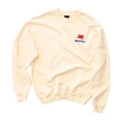 Sweatshirts<Goodies Sportive Sportive Pegasus Crewneck Sweater Beige
