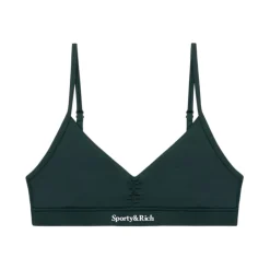 T-Shirts & Toppe<Sporty & Rich Sports Bra N.02 Grøn