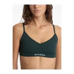 T-Shirts & Toppe<Sporty & Rich Sports Bra N.02 Grøn