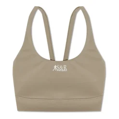 T-Shirts & Toppe^Sporty & Rich Sports Bra SR Runner Active Beige