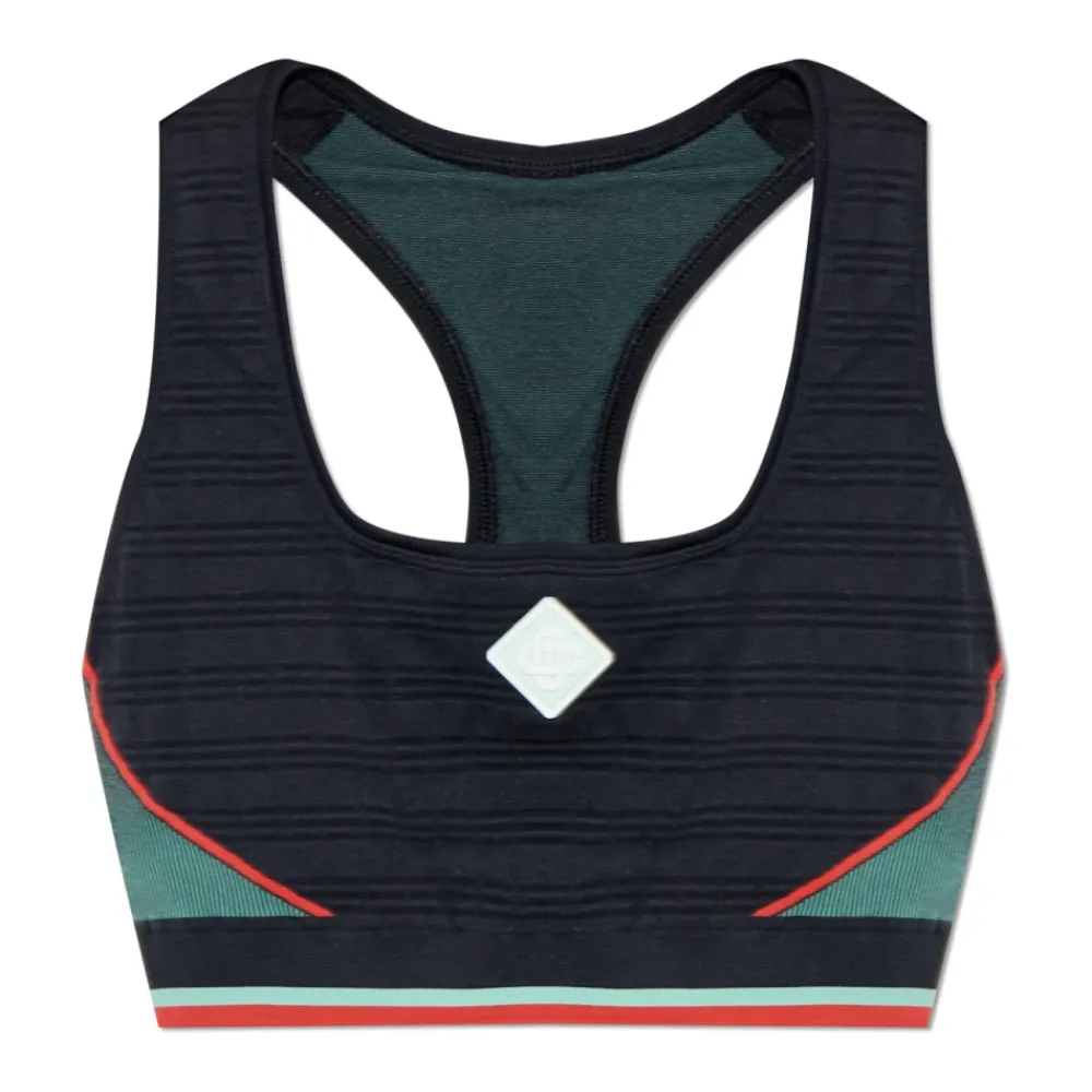T-Shirts & Toppe^Casablanca Sports top med logo Sort