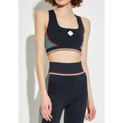 T-Shirts & Toppe^Casablanca Sports top med logo Sort
