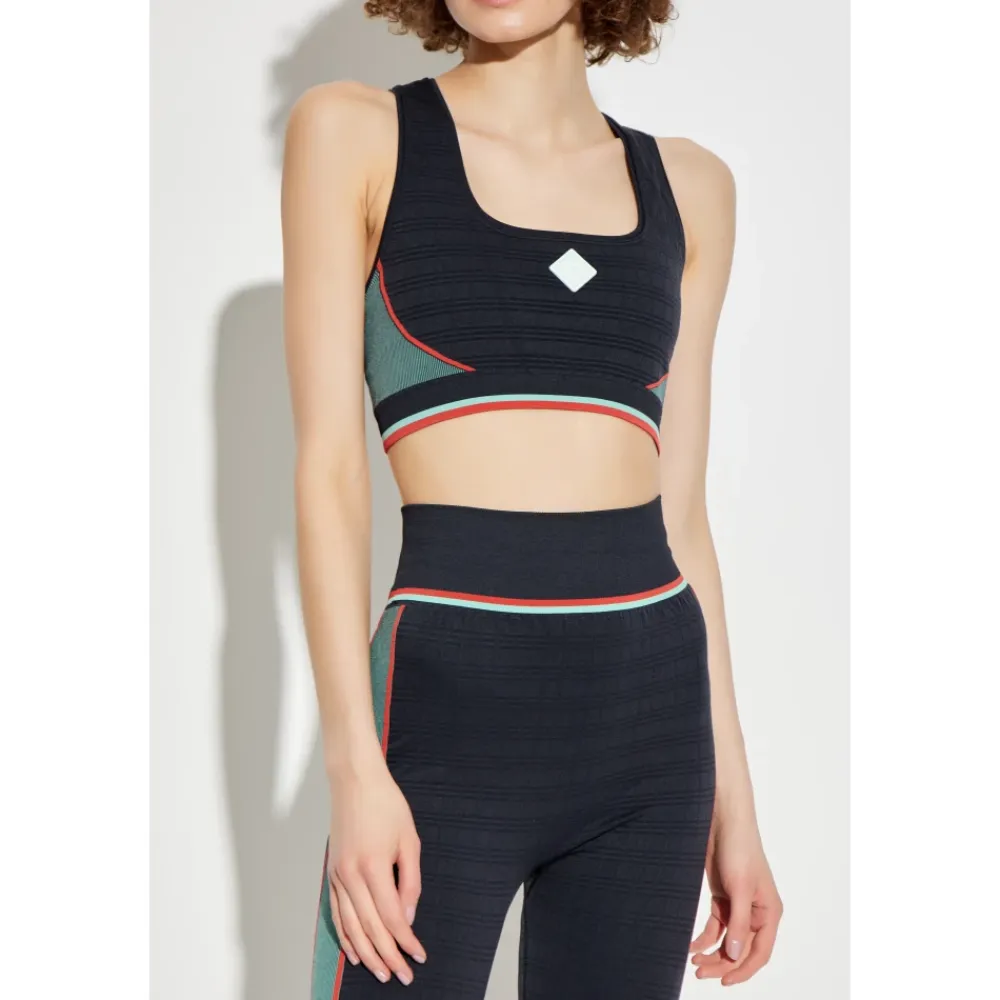 T-Shirts & Toppe^Casablanca Sports top med logo Sort