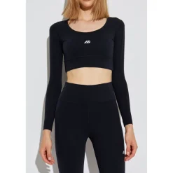 T-Shirts & Toppe|Træningstrøjer<Balenciaga Sports top med logo Sort