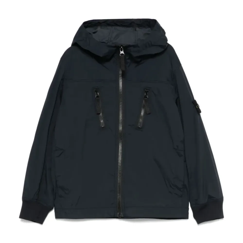 Jakker^Stone Island Sporty Vindjakke Blå