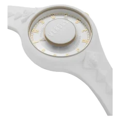 Ure<Versus Versace Sporty White and Gold Watch Hvid