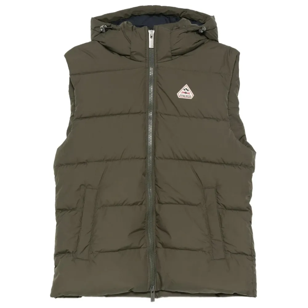 Veste^Pyrenex Spoutnic Mini Ripstop Hætte Vest Grøn