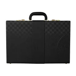 Tasker^SPRAYGROUND Spritz Black Briefcase Sort