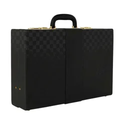 Tasker^SPRAYGROUND Spritz Black Briefcase Sort
