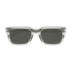 Solbriller<Gucci Squared Sunglasses Grå