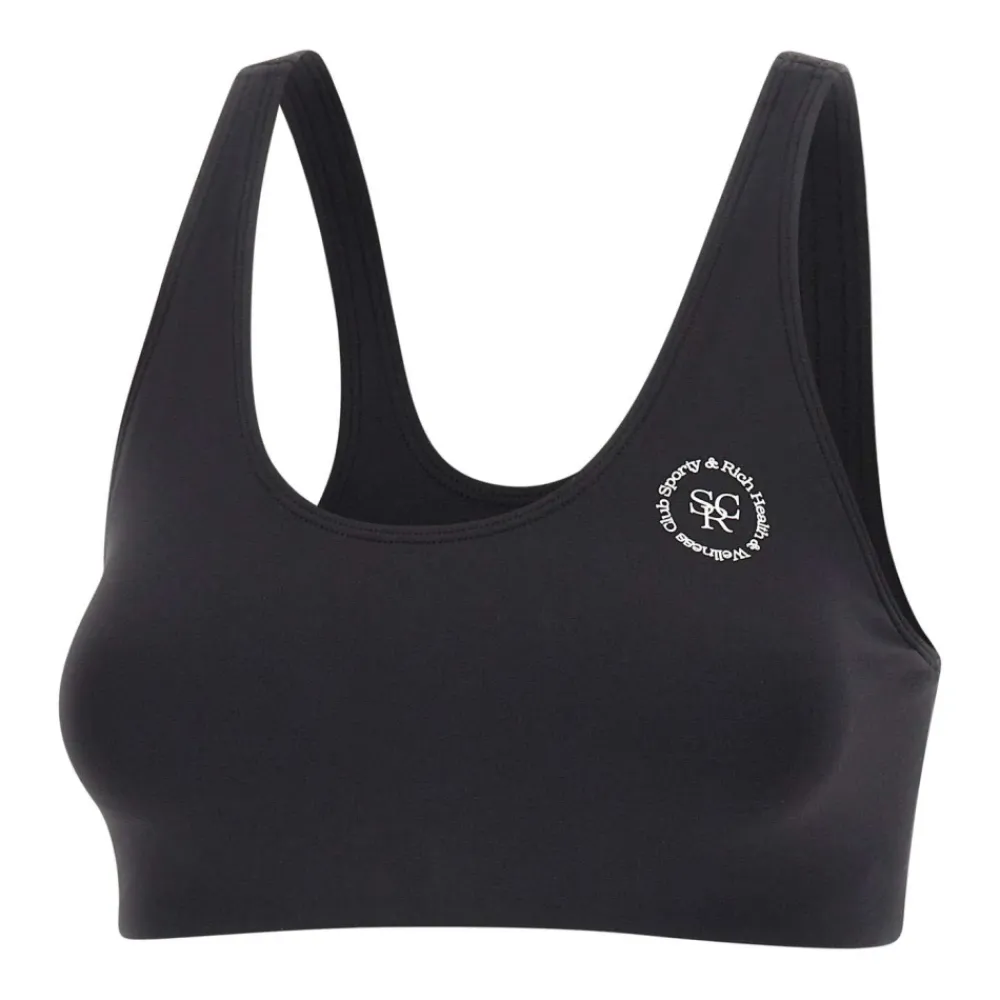T-Shirts & Toppe<Sporty & Rich SRHWC Sports BH Sort
