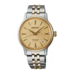 Ure^Seiko SRPL64J1 - Ur PRESAGE Cocktail Automatisk 3 hænder dato Grå