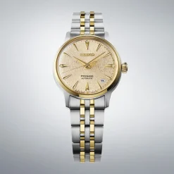 Ure^Seiko SRPL64J1 - Ur PRESAGE Cocktail Automatisk 3 hænder dato Grå
