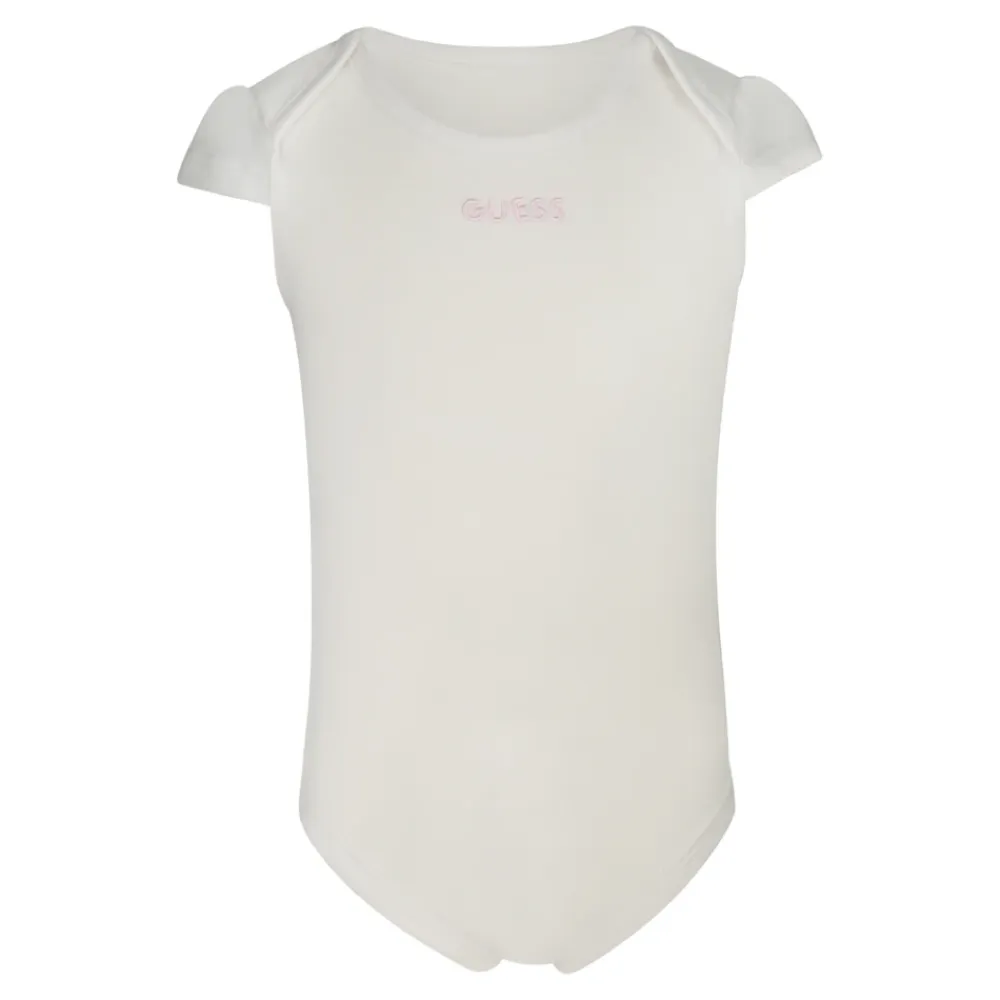 Bodystocking & Sæt<Guess Sæt med 2 Kortærmet Body og Smækbukser Pink