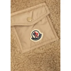 Bodystocking & Sæt<Moncler Sæt: top og bukser af falsk pels med seler Beige